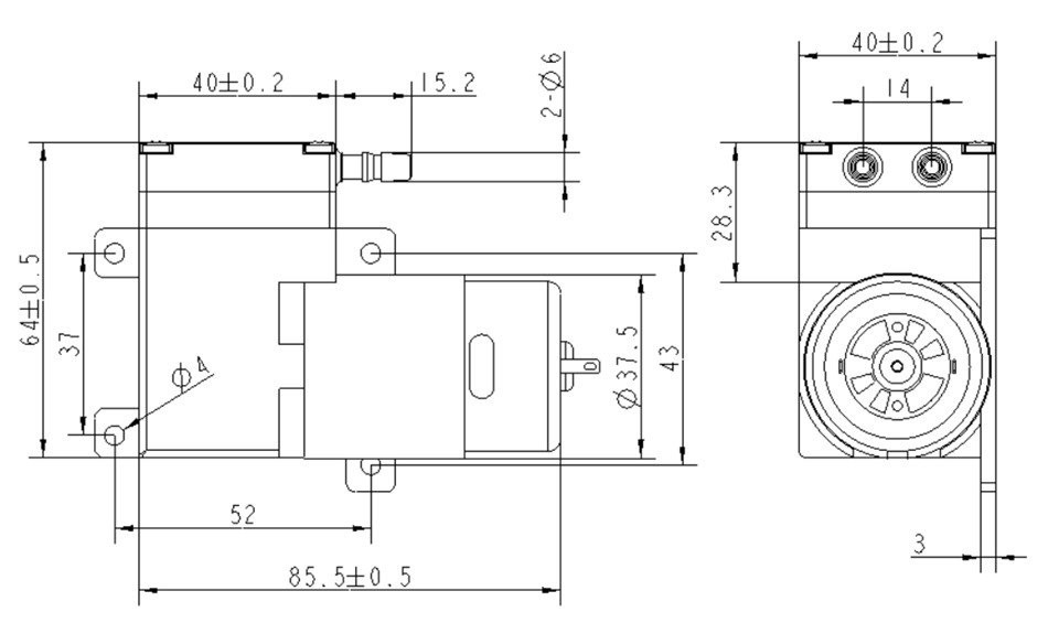 3606 pump outline