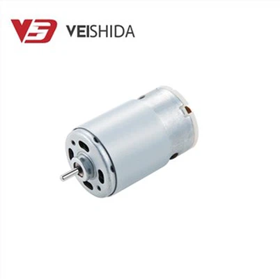 12V 550 DC 모터 원형 샤프트