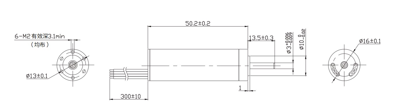 VEC-16 series Coreless motor design VEC-16 series Coreless motor design